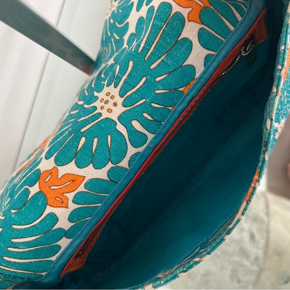 Super Rare Fendi Vintage Floral Canvas Baguette Bag - Picture 11 of 12